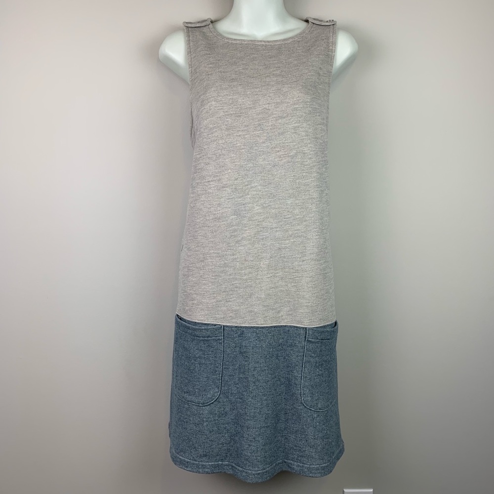 Dear creatures jumper dress size Large color block